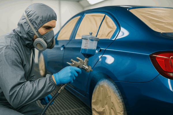 Покраска автомобиля: этапы, материалы и тонкости работы